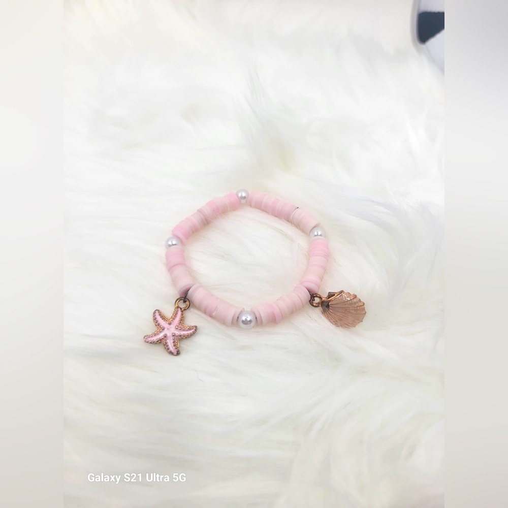 Clay bracelet sea star